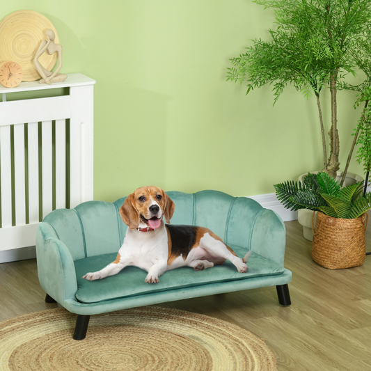 Dog Sofa Bed - Green