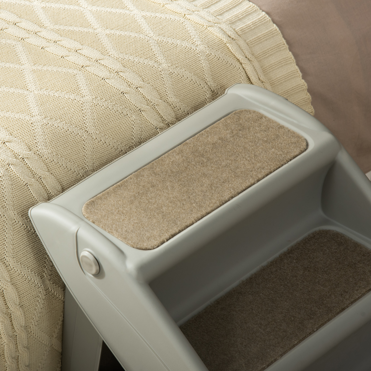 Non-Slip Pet Stairs - Grey