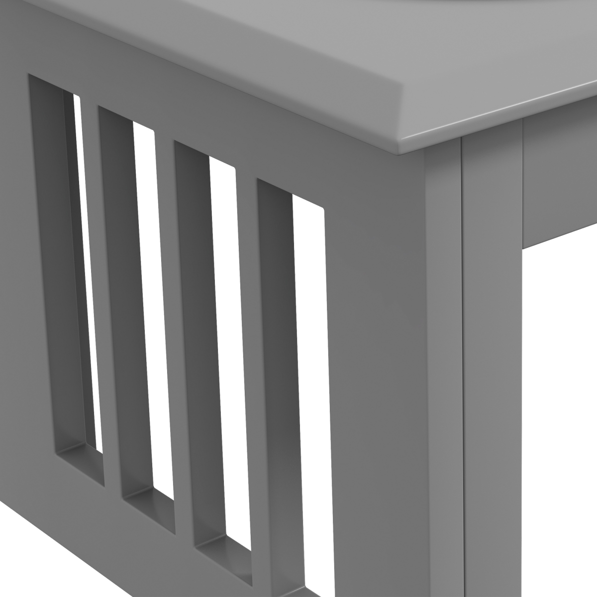 Elevated Dog Feeder, Large - Grey