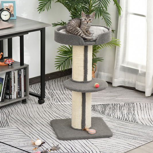 91cm Cat Tree with Cashmere Perch