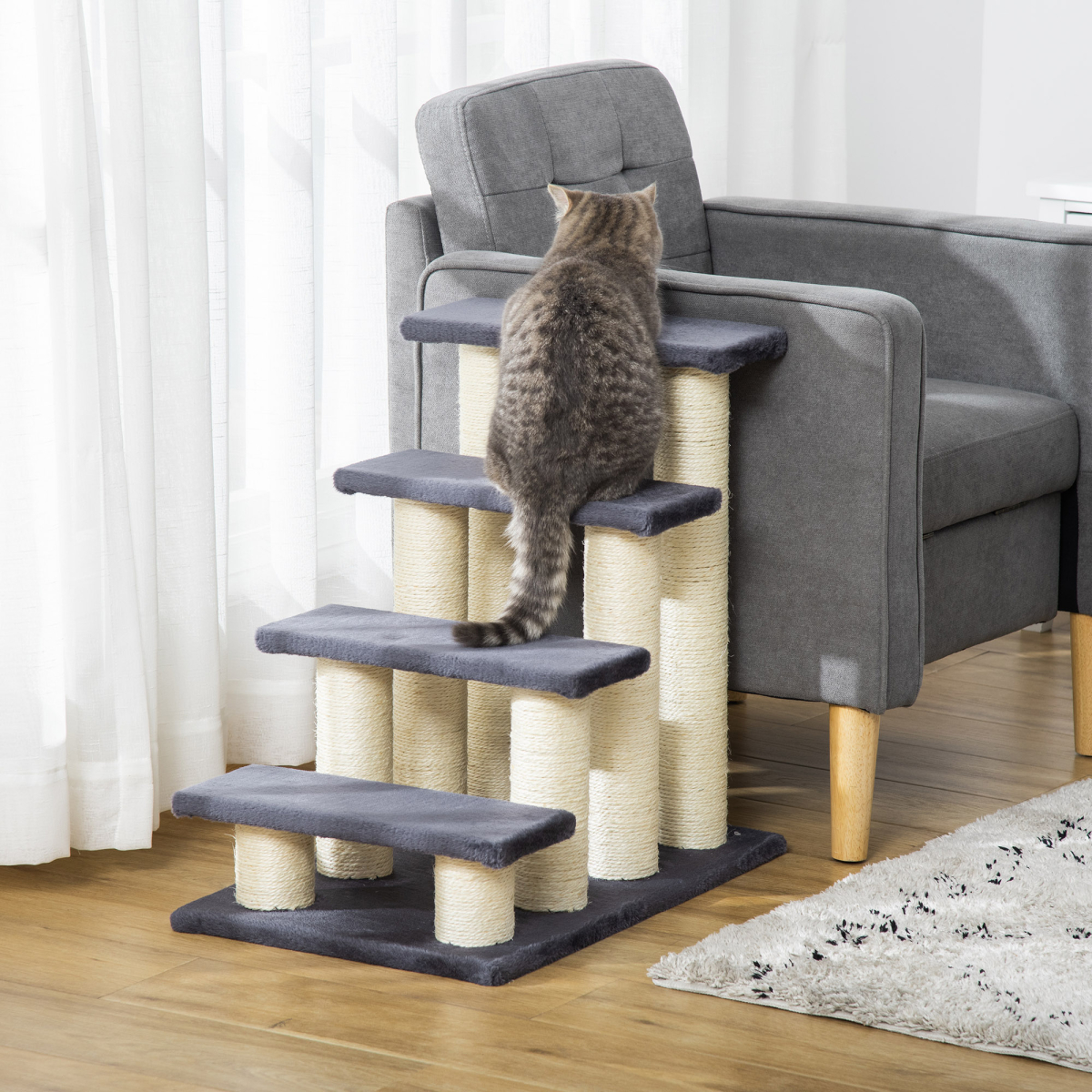 Plush Pet Step Ladder