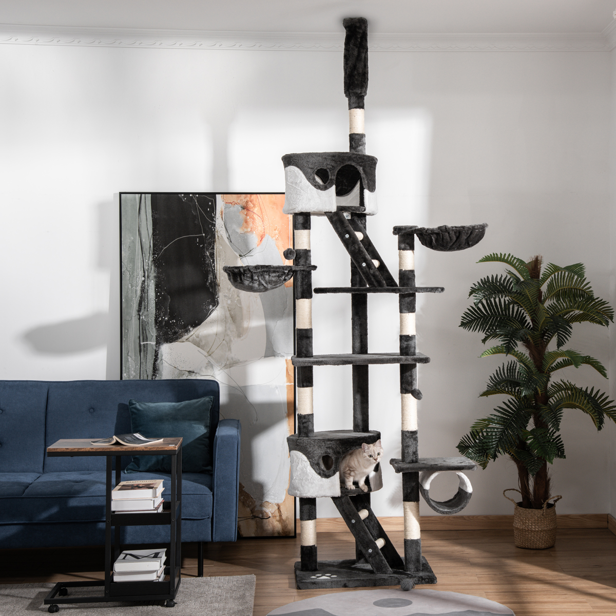 Large Ceiling-High Cat Tree