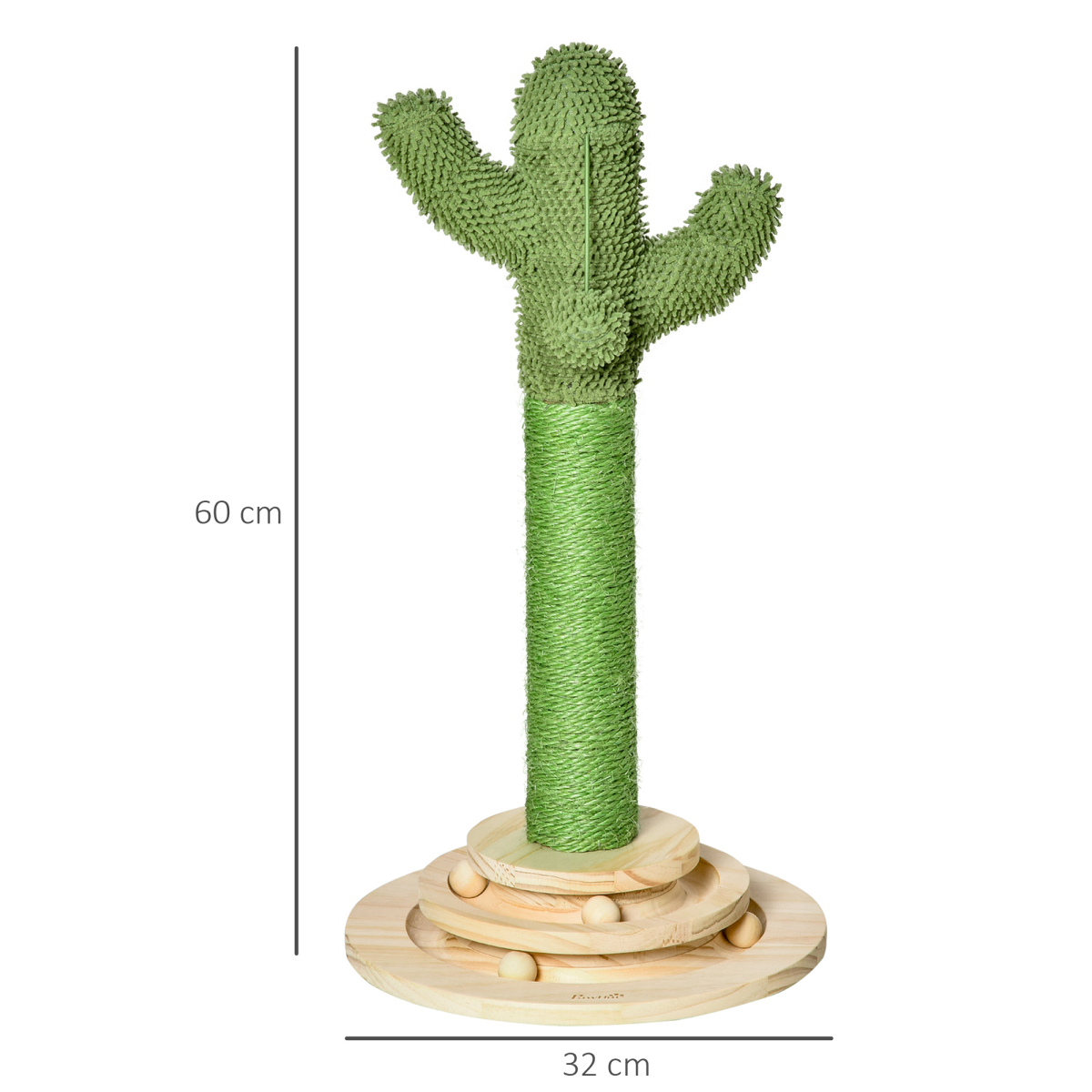 Cactus-Shaped Cat Scratching Post
