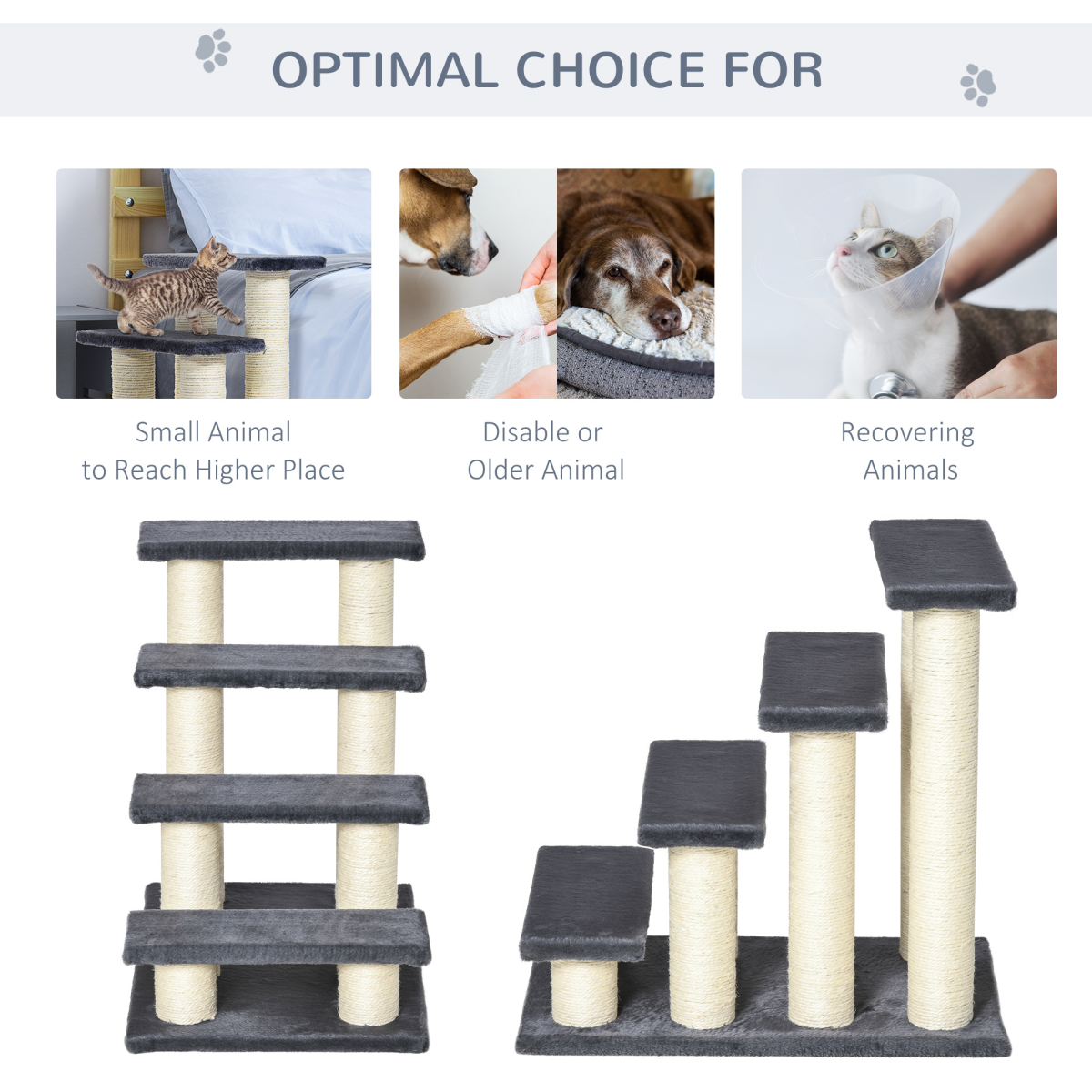 Plush Pet Step Ladder