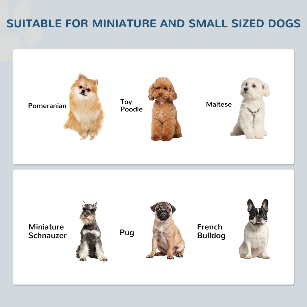 Elevated Dog Feeder, Compact - Grey