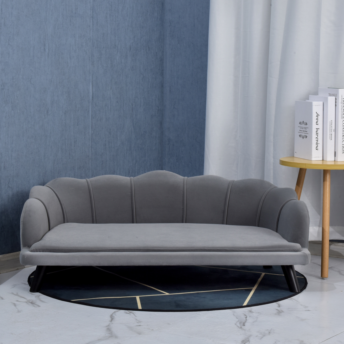 Dog Sofa Bed - Grey