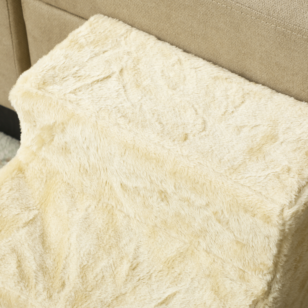 3-Step Portable Dog Stairs, Washable Cover