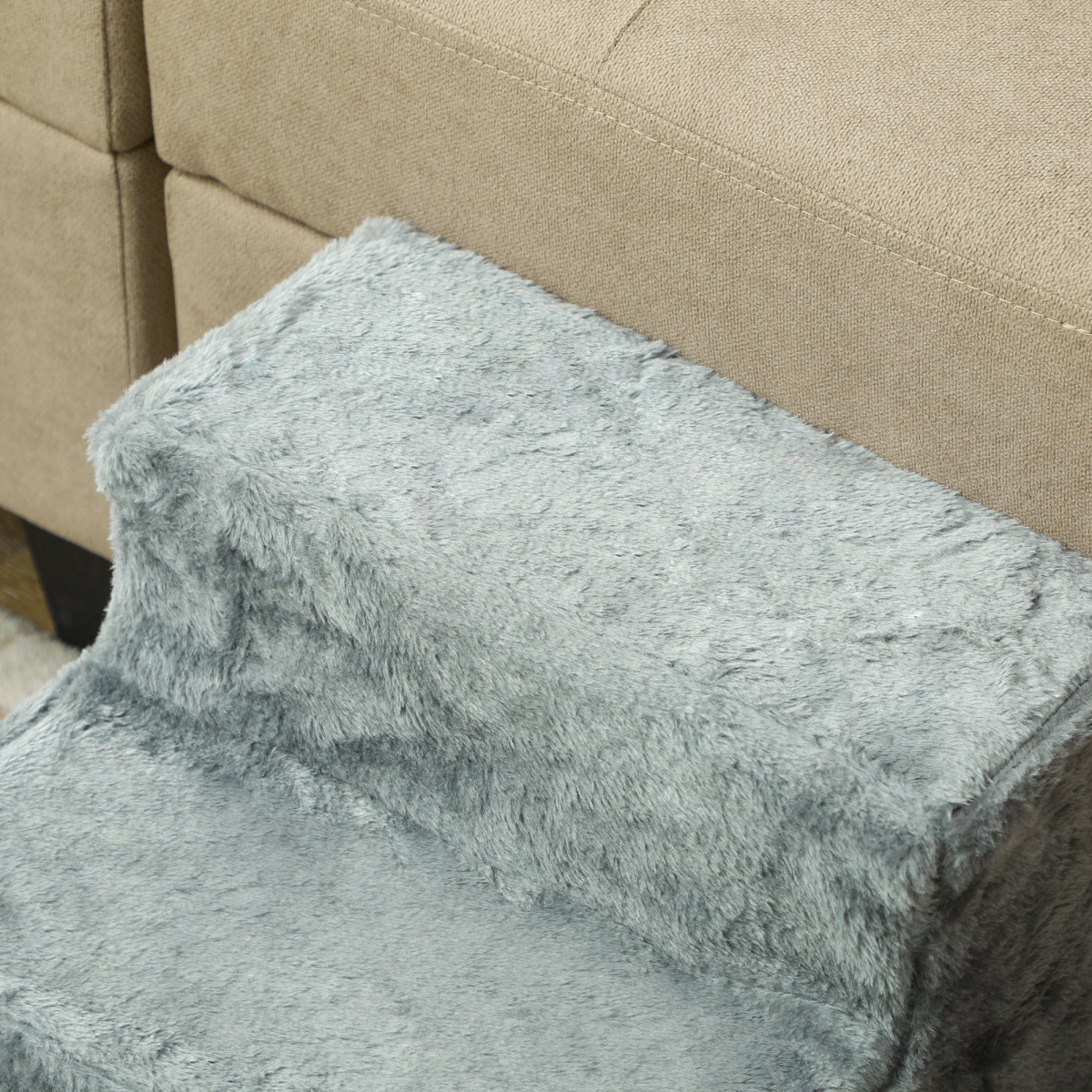 3-Step Portable Dog Stairs - Small Pets