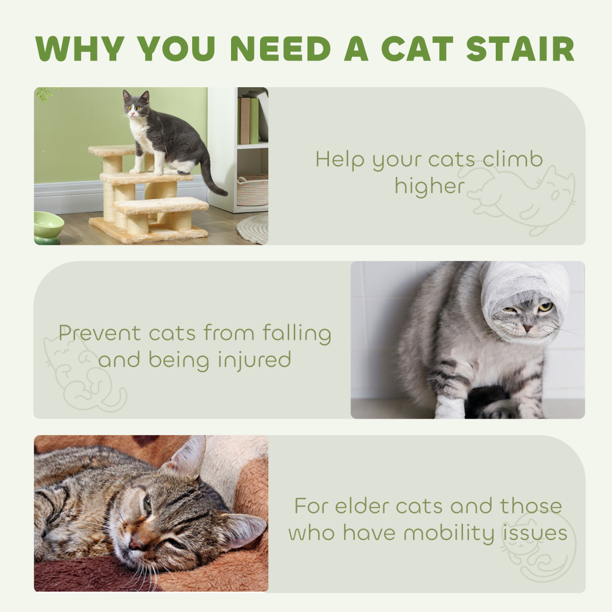Portable Pet Stairs for Senior Pets
