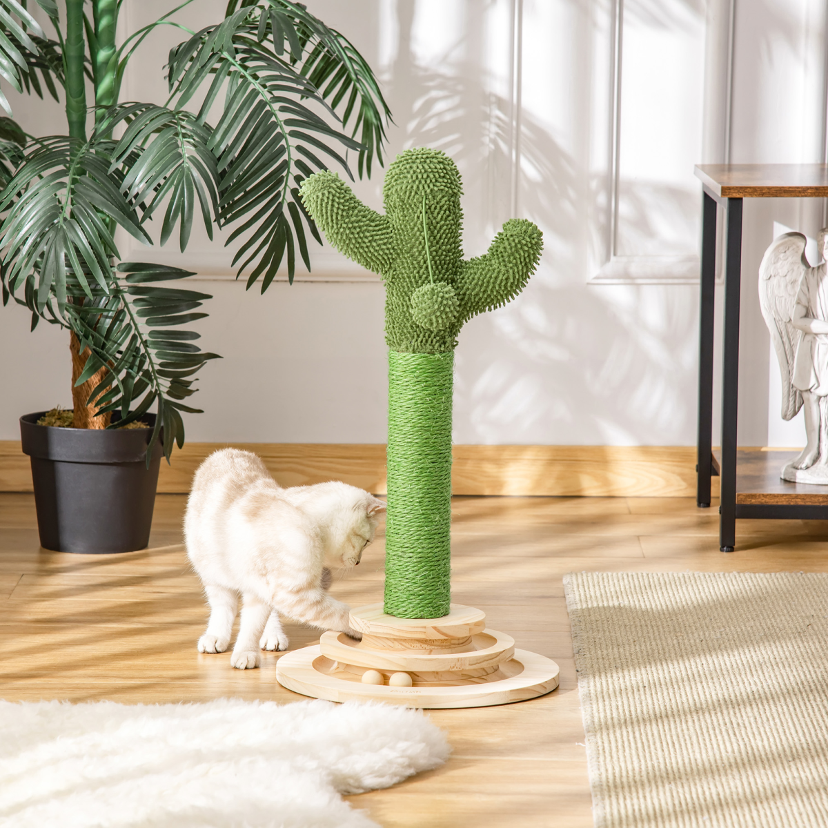 Cactus-Shaped Cat Scratching Post