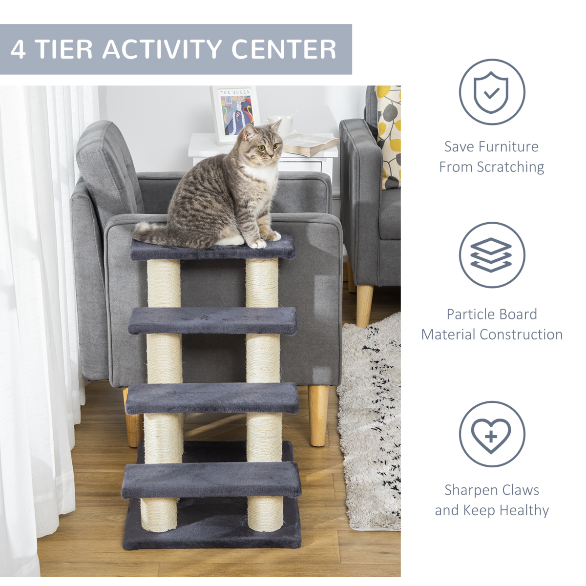 Plush Pet Step Ladder