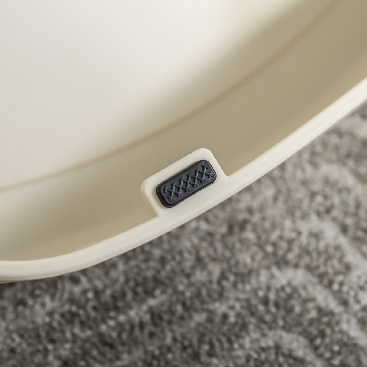 3-Step Non-Slip Pet Stairs - Cream
