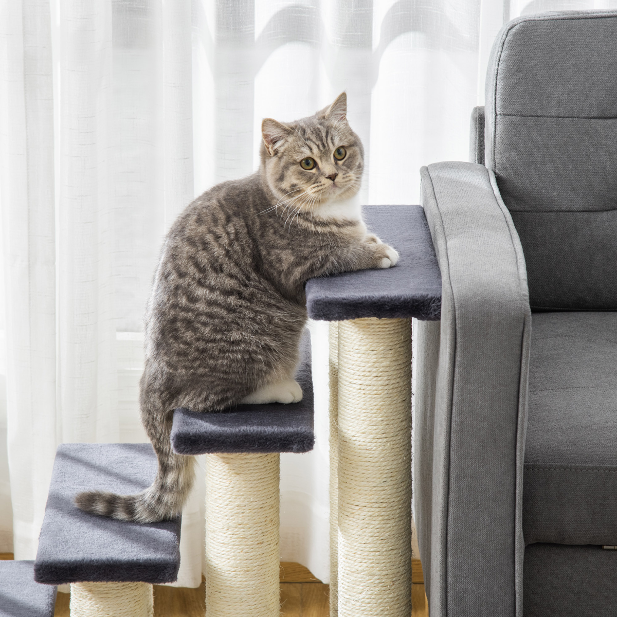 Plush Pet Step Ladder