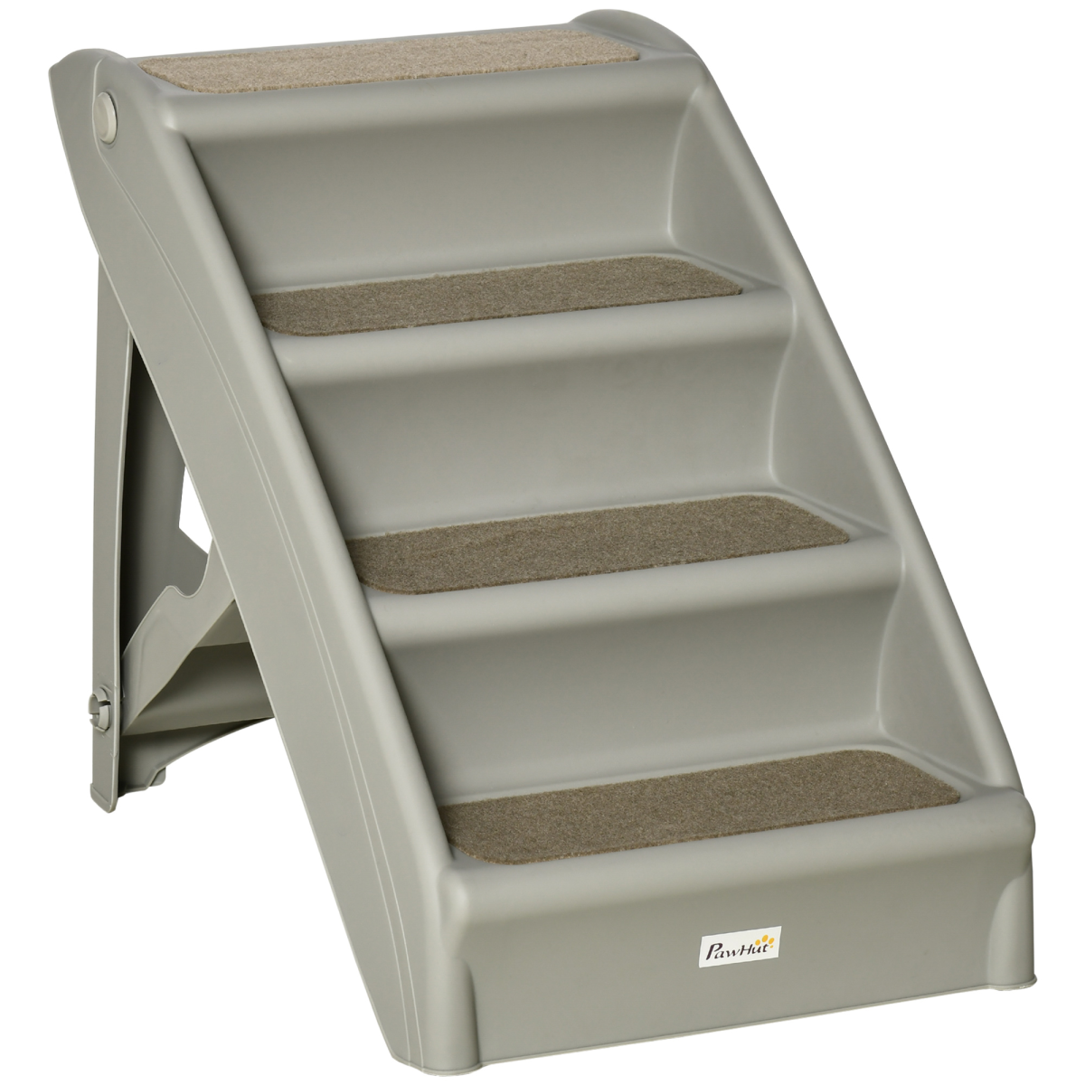 Non-Slip Pet Stairs - Grey