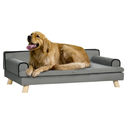 Water-Resistant Dog Sofa - Grey