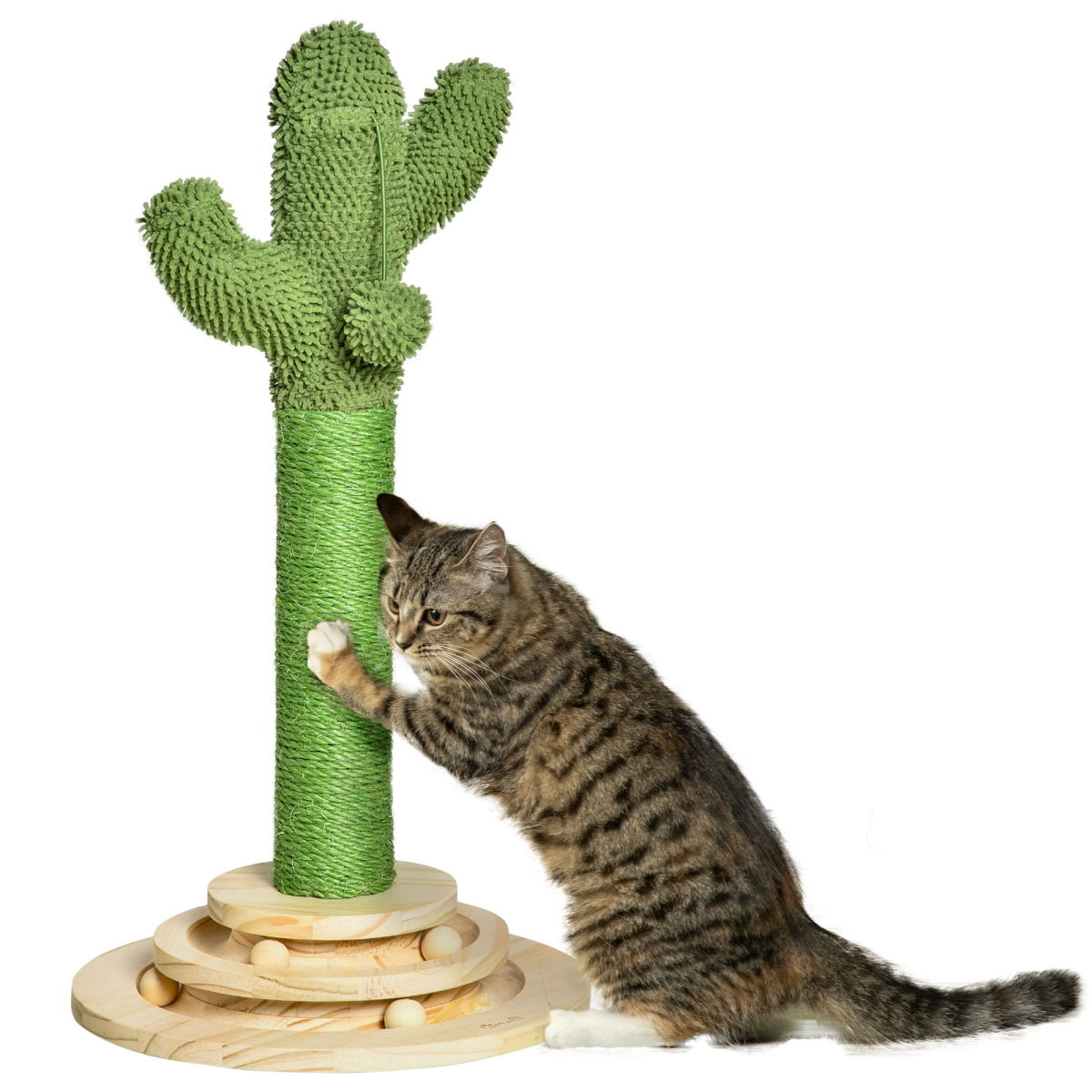 Cactus-Shaped Cat Scratching Post