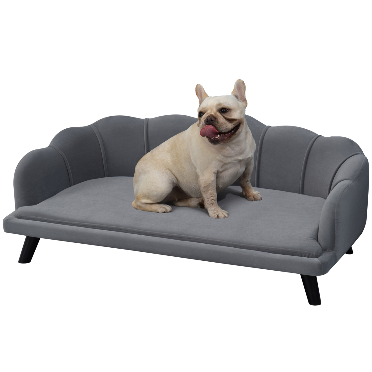 Dog Sofa Bed - Grey
