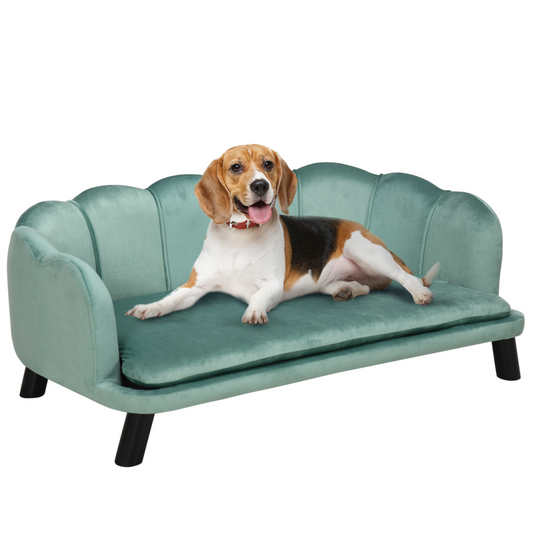 Dog Sofa Bed - Green