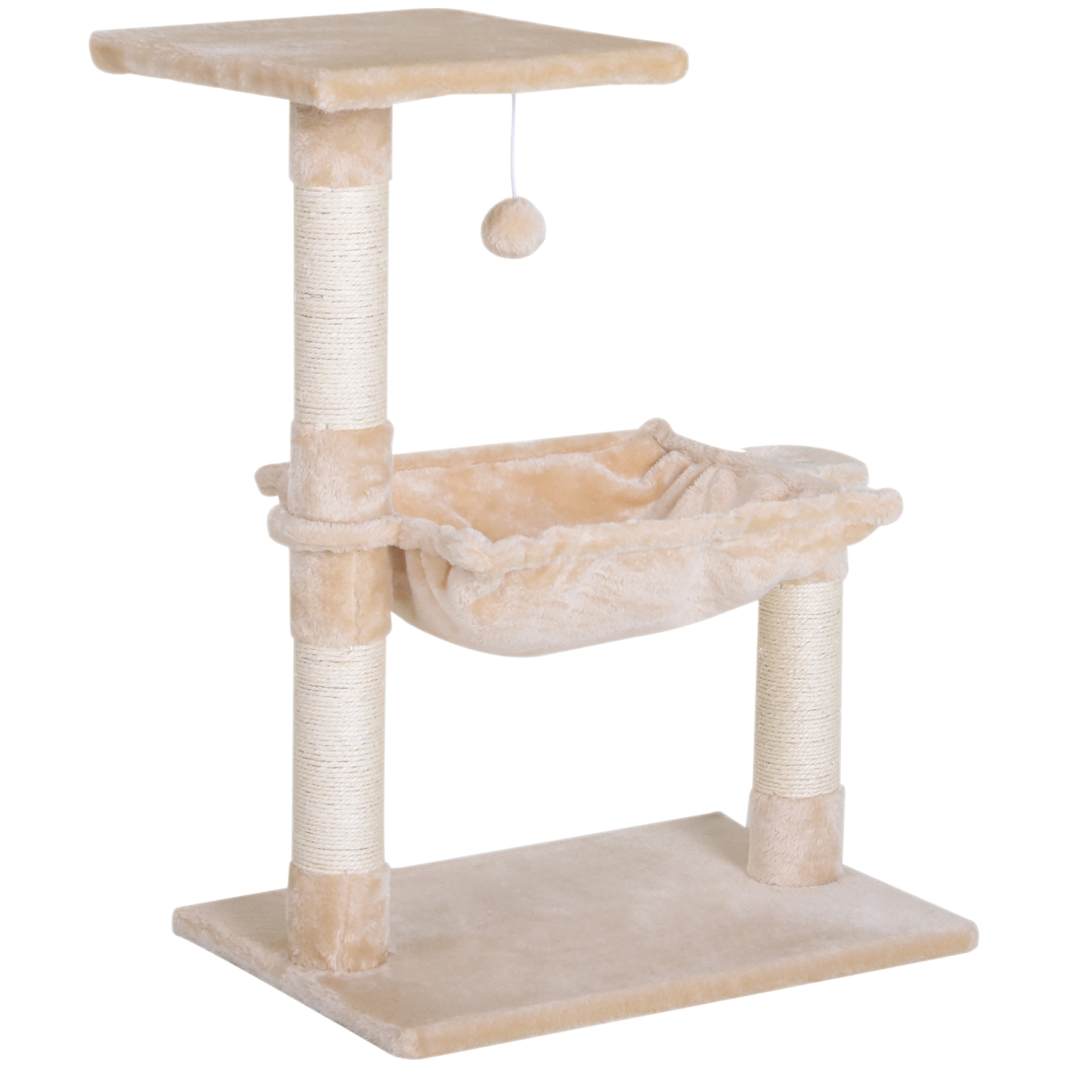 Two-Tier Cat Tree with Hammock