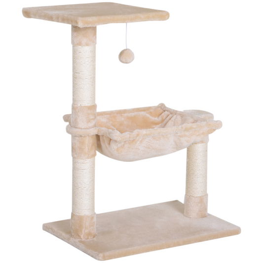 Two-Tier Cat Tree with Hammock
